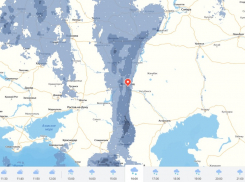 Гигантская снежная туча накроет к вечеру праздничный Волгоград