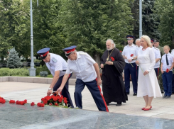 Представители казачества почтили память героев Великой Отечественной войны