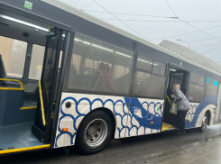 Новые автобусы начали ломаться в Волгограде 