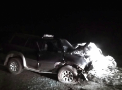 Водитель Lada Granta погиб на трассе в Волгоградской области, выехав на встречку