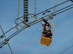 В Волгоградской области полностью восстановили электроснабжение