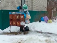 В Волгограде в частном секторе не вывозят мусор с прошлого года: видео 