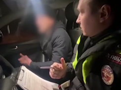 Глупые отмазки придумал пойманный на пьяной езде волгоградец: видео