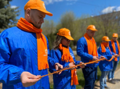 Всероссийская акция «Георгиевская ленточка» стартовала в городе Котельниково в преддверии Дня Победы