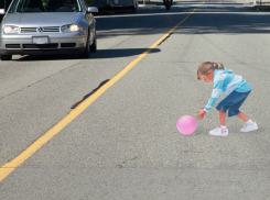 8-летняя девочка врезалась в Dodge под Волгоградом 