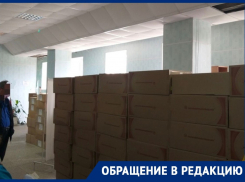 Картонные стены возвели в поликлинике в Волгограде для пациентов