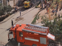 В Волгограде при пожаре в девятиэтажке пострадал ребенок