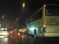 Из-за массовой аварии улица Маршала Еременко встала в пробке