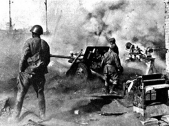 18 августа 1942 года - советские войска с трудом сдерживают врага, рвущегося к Волге