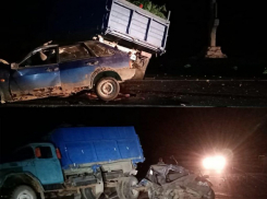 Водитель на «девятке» врезался в ЗИЛ на трассе в Волгоградской области: двое в больнице