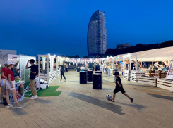 Болеем за Россию: в центре Волгограда открылась фан-зона Евро-2020