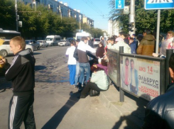 В Волгограде «Лада» влетела в маршрутку: 8 человек в больнице