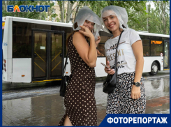 Долгожданная встреча волгоградцев с дождем в объективе фотографа