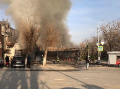 Пожар в кафе «Саперави» в Волгограде ликвидирован