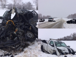 Dodge Ram и «десятка» столкнулись на трассе: погибла 20-летняя волгоградка, семья из Сибири в больнице