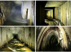 С приходом зимы руферы-экстремалы спустились в зловещие подземелья Волгограда