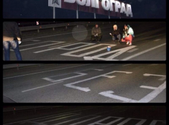 В Волгограде снова разрисовали ямы на дорогах с акцией #ямывцвет