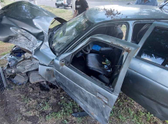 В Волгограде ВАЗ «впечатало» в дерево: четверо пострадали