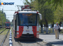 В Волгограде на пять дней закроют движение транспорта через пути скоростного трамвая