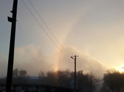 Жители Волгограда увидели первую радугу-2017