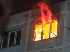 В Волгограде горела пятиэтажка