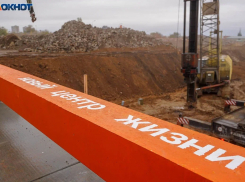 Так в Волгограде еще не строили: первая свая в «Центропарке»