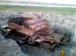 Под Волгоградом из реки Дон достали немецкий бронетранспортер