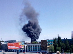 Сгорел цех Волгоградского тракторного завода 