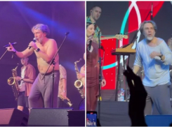 Типичный скуф: заплывший жирком Шнуров с висящим над штанами животиком удивил на Бали