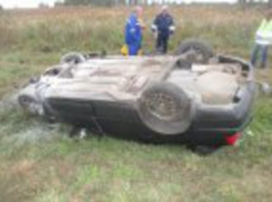 На трассе Волгоград-Москва перевернулся Volkswagen: 5 пострадали 