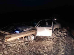 Водитель насадил Skoda на турникет и попал в больницу под Урюпинском 