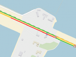 Автомобилисты встали в большую пробку на Волжской ГЭС