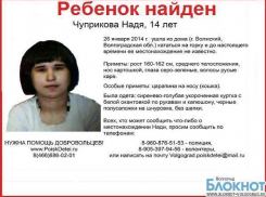 Пропавшая в Волжском девочка нашлась на третий день поисков
