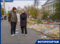 В центре Волгограда сносят рынок на Новороссийской: оцените масштаб разрухи