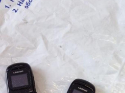 Два телефона в куске сала пытались перебросить в зону под Волгоградом