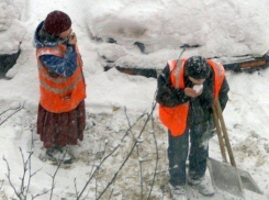 Весенний Волгоград накрыло морозом и снегом