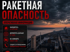 Ракетная опасность объявлена в Волгоградской области рано утром 27 июня