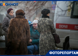 Гололед в начале зимы начал валить волгоградцев с ног