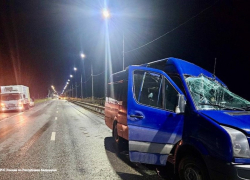 Волгоградский автобус разбился в жестком лобовом ДТП в Калмыкии: семеро погибших