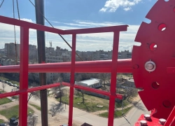 Вид с красноармейского колеса обозрения показали в Волгограде