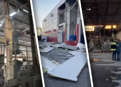 Взрыв на заводе напротив Строймолла и ТЦ: подробности ЧП в Волгограде и видео изнутри