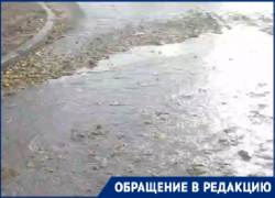 «Жду, чтобы машины не обрызгали фекалиями»: волгоградцы пожаловались на текущую в пойму канализацию