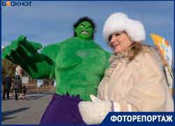 Халк прогулялся с Пандой и Олафом: День хорошего настроения прошел в волгоградском парке 