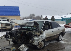 Пьяный угонщик разбил Audi под Волгоградом