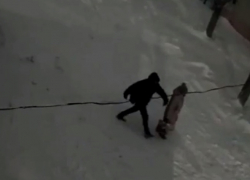 Сшиб с ног ударом кулака в голову: наглое нападение на женщину в Камышине попало на видео