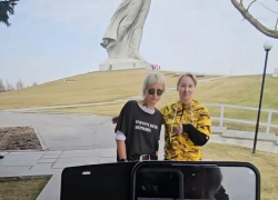 Диану Арбенину заметили на Мамаевом кургане