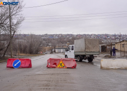 На три дня перекрыли съезд с Третьей продольной в Волгограде