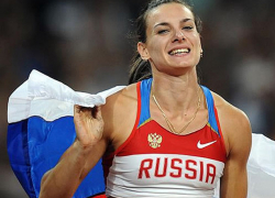 Елена Исинбаева - в пятерке самых упоминаемых в СМИ олимпийцев