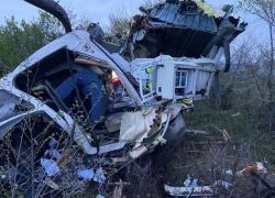 Под Волгоградом разбился вертолет санитарной авиации: пилот погиб