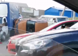 Крупное ДТП парализовало Третью продольную в Волгограде